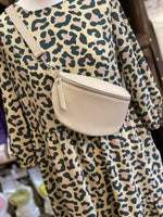 Load image into Gallery viewer, Leather Waist Crossbody Bag
