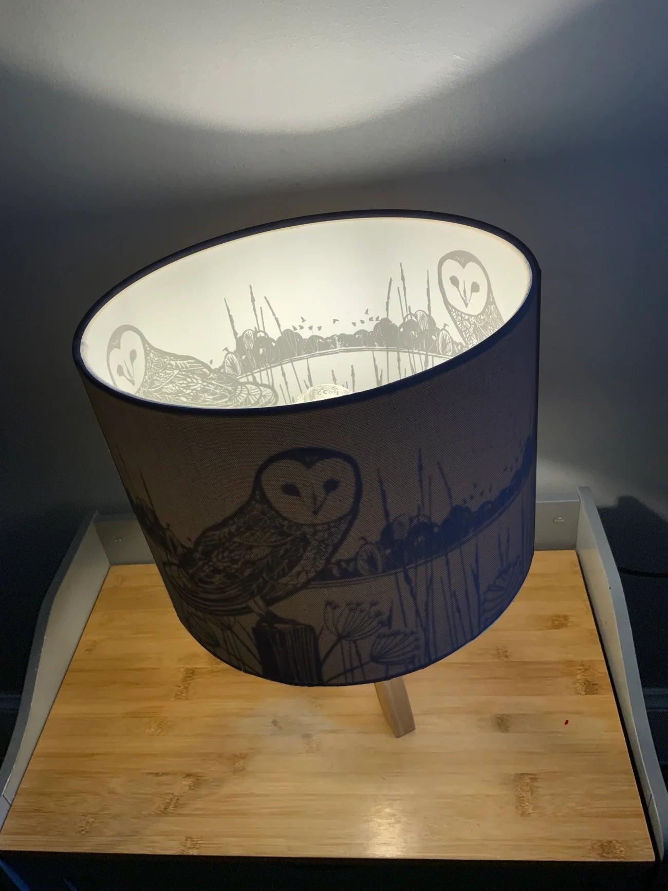 Barn Owl Lamp Shade