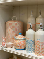 Load image into Gallery viewer, Patterned Oil/Vinegar Bottles
