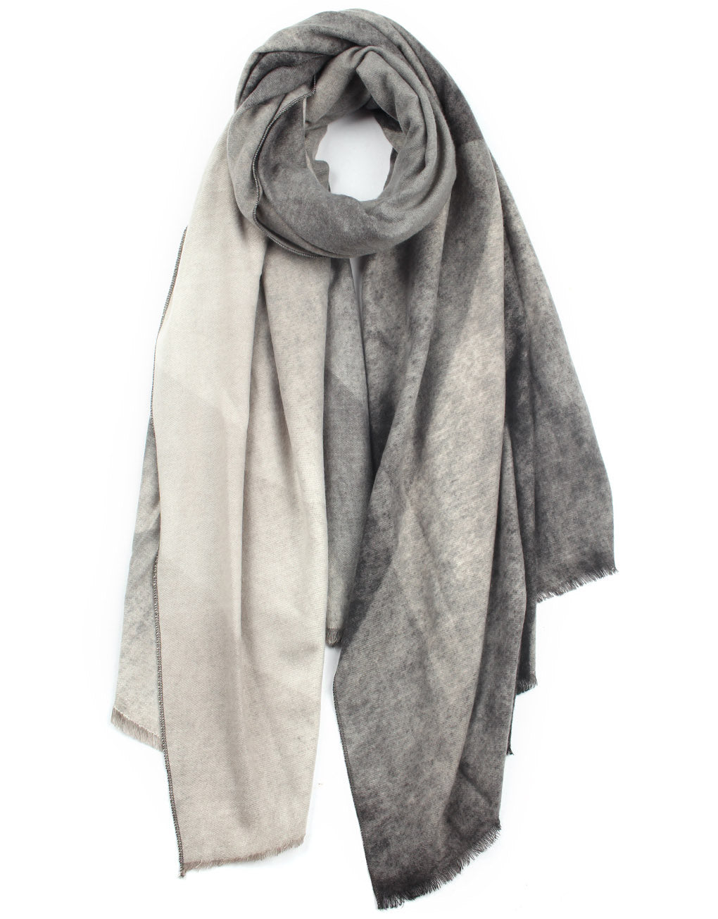 Gradient Cashmere Mix Scarf