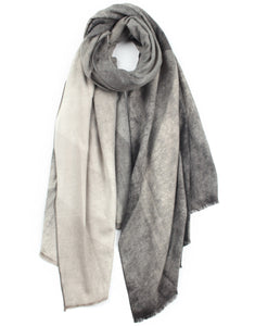 Gradient Cashmere Mix Scarf
