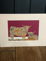 Load image into Gallery viewer, Ilkley Cow &amp; Calf Print
