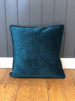 Load image into Gallery viewer, Velvet Yorkshire Rose Cushion
