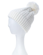 Load image into Gallery viewer, Cashmere Mix Cable Knit Hat
