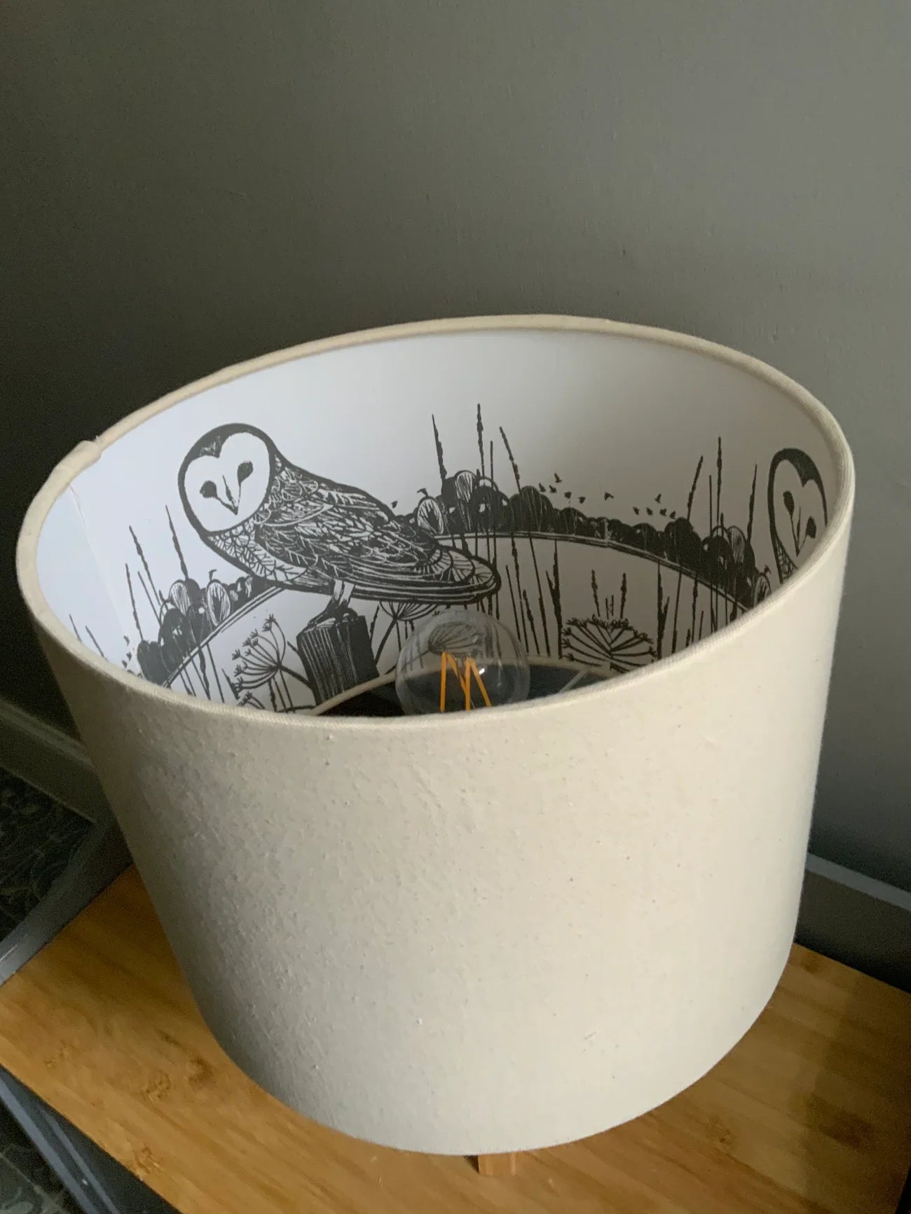 Barn Owl Lamp Shade