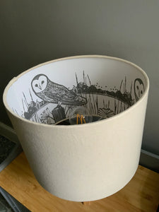 Barn Owl Lamp Shade