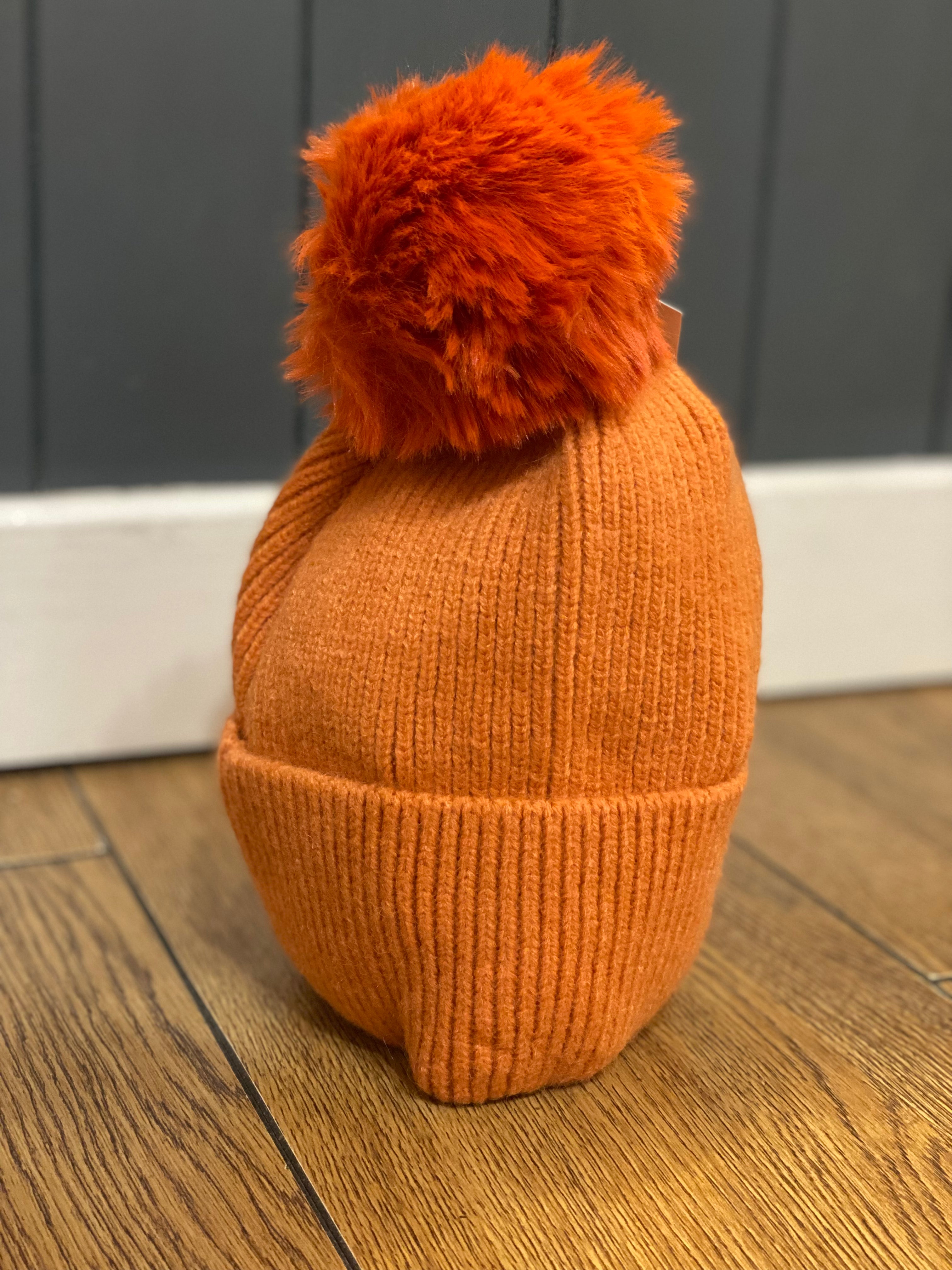 Cashmere Mix Pom Pom Hat