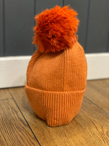 Cashmere Mix Pom Pom Hat
