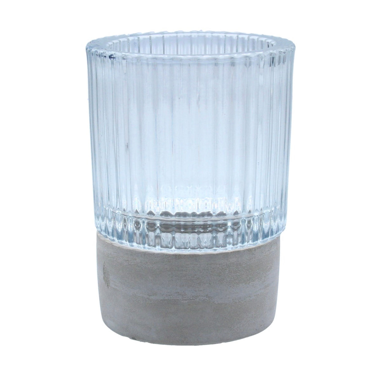 GG Ribbed T-Light Holder