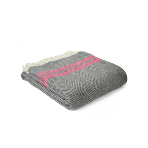 Wool Blanket - Fishbone