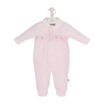 Load image into Gallery viewer, Baby Velour Sleepsuit
