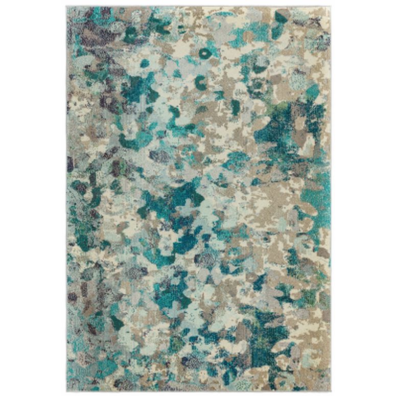 Colores Abstract Rug - Ethereal