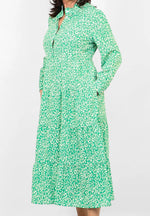 Load image into Gallery viewer, Leopard Collared Dress
