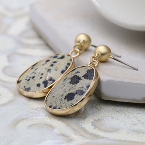 Earrings - Jasper