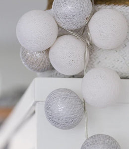 Sparkling Cotton Ball Lights