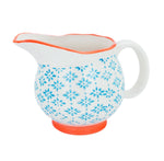 Load image into Gallery viewer, Patterned Milk Jug
