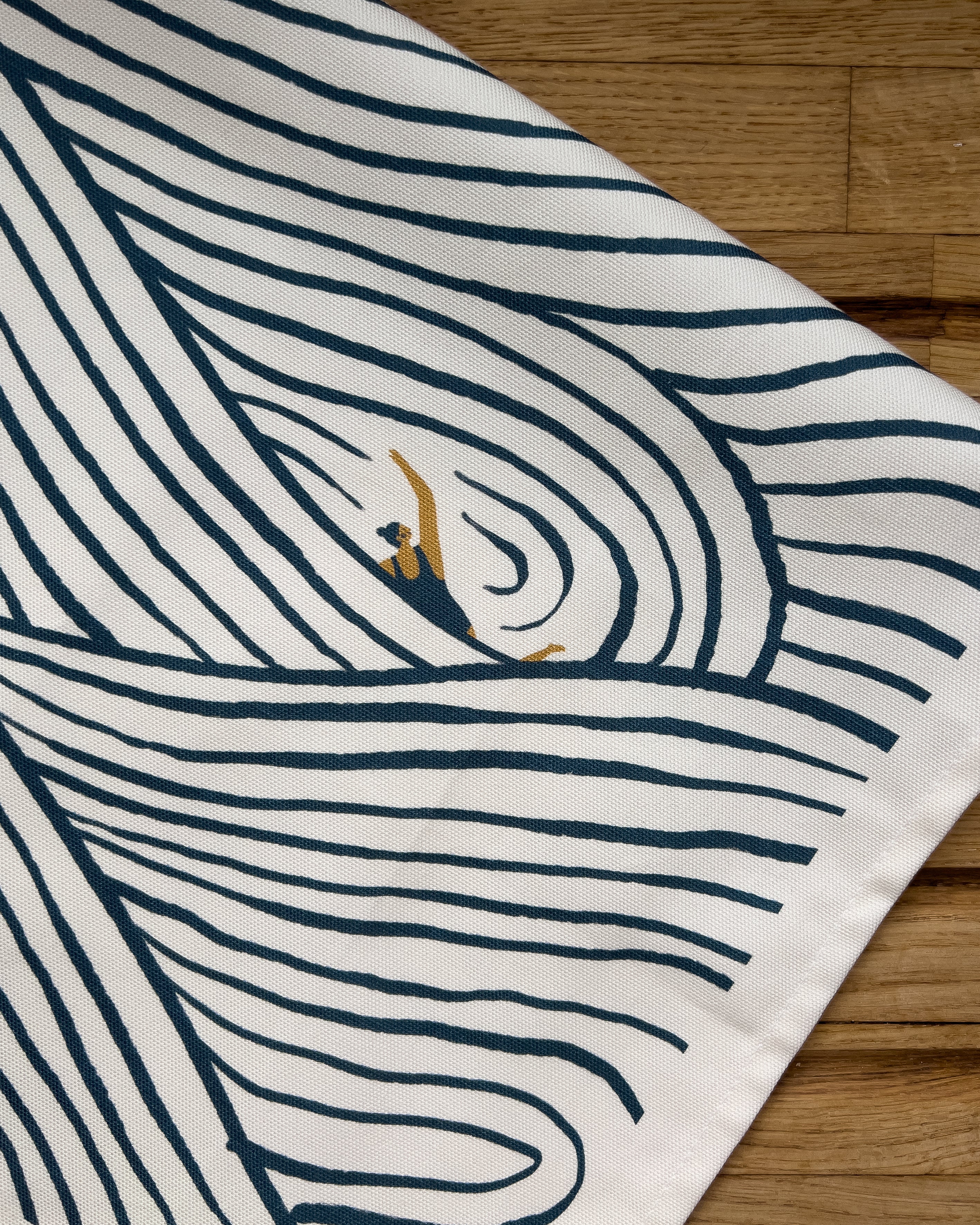 Swimming Stripes Tea Towel