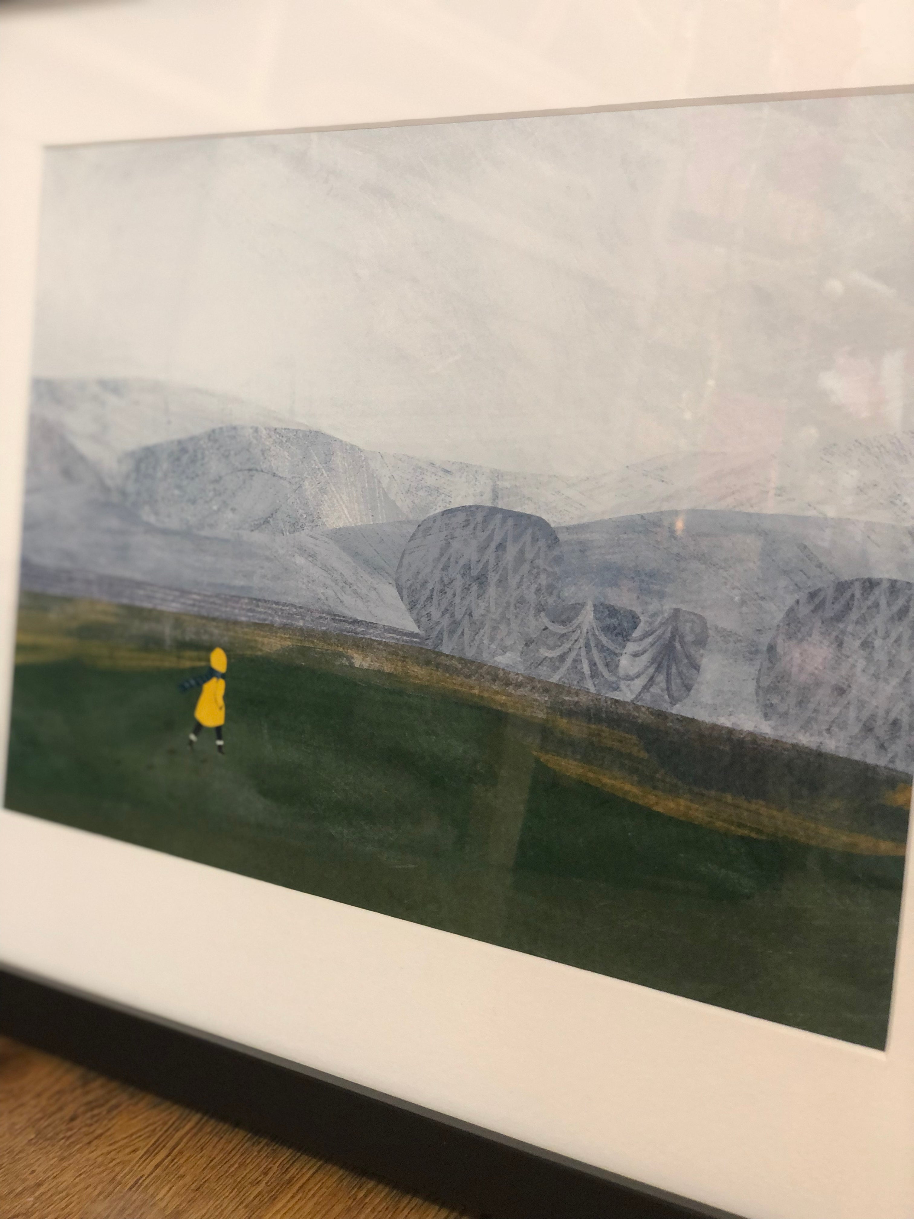 ‘A Winter Walk’ Framed Print