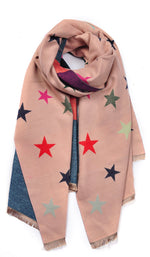 Load image into Gallery viewer, Star Cashmere Mix Scarf
