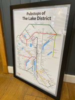 Load image into Gallery viewer, Framed ’Pubstops’ Print
