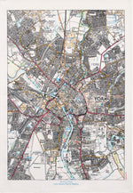 Load image into Gallery viewer, Map Tea Towel
