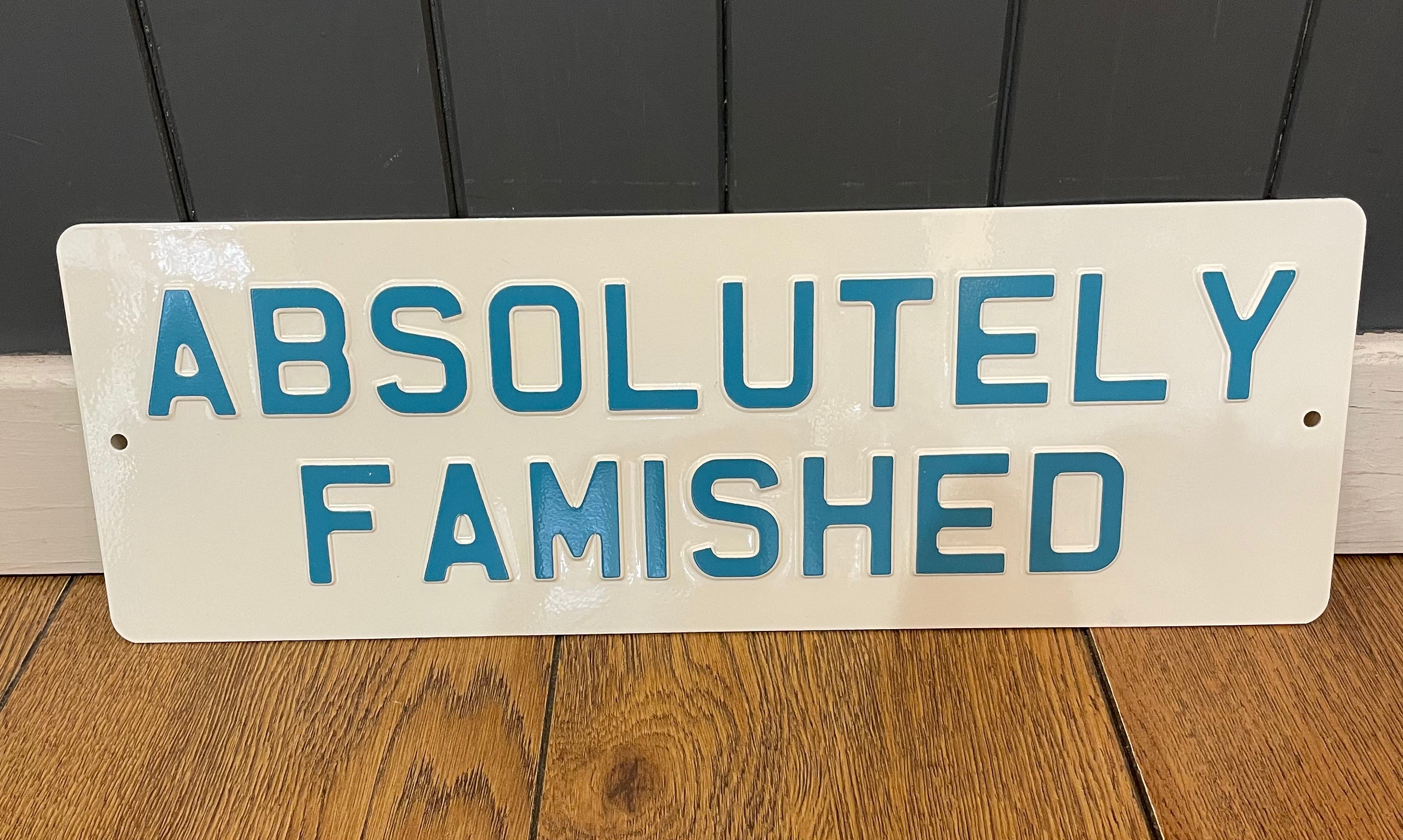 Enamel Sign Assorted