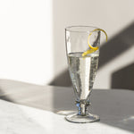 Load image into Gallery viewer, Etched Tall Champagne Glass - Stars
